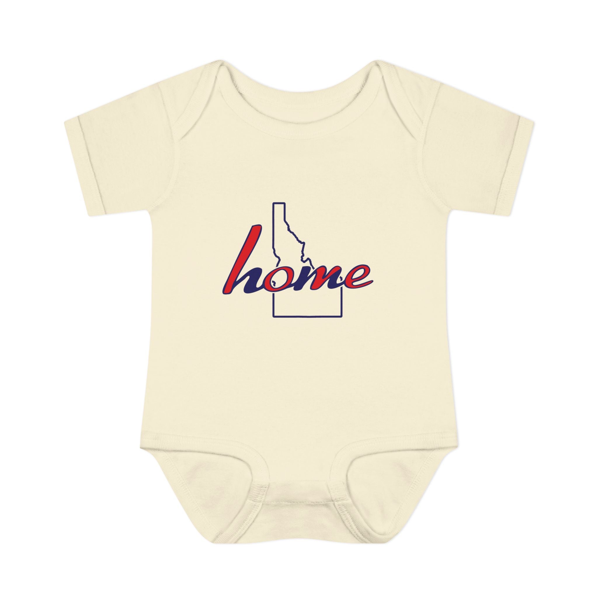 Idaho 'Home' Infant Bodysuit — Baby Onesie with State Outline
