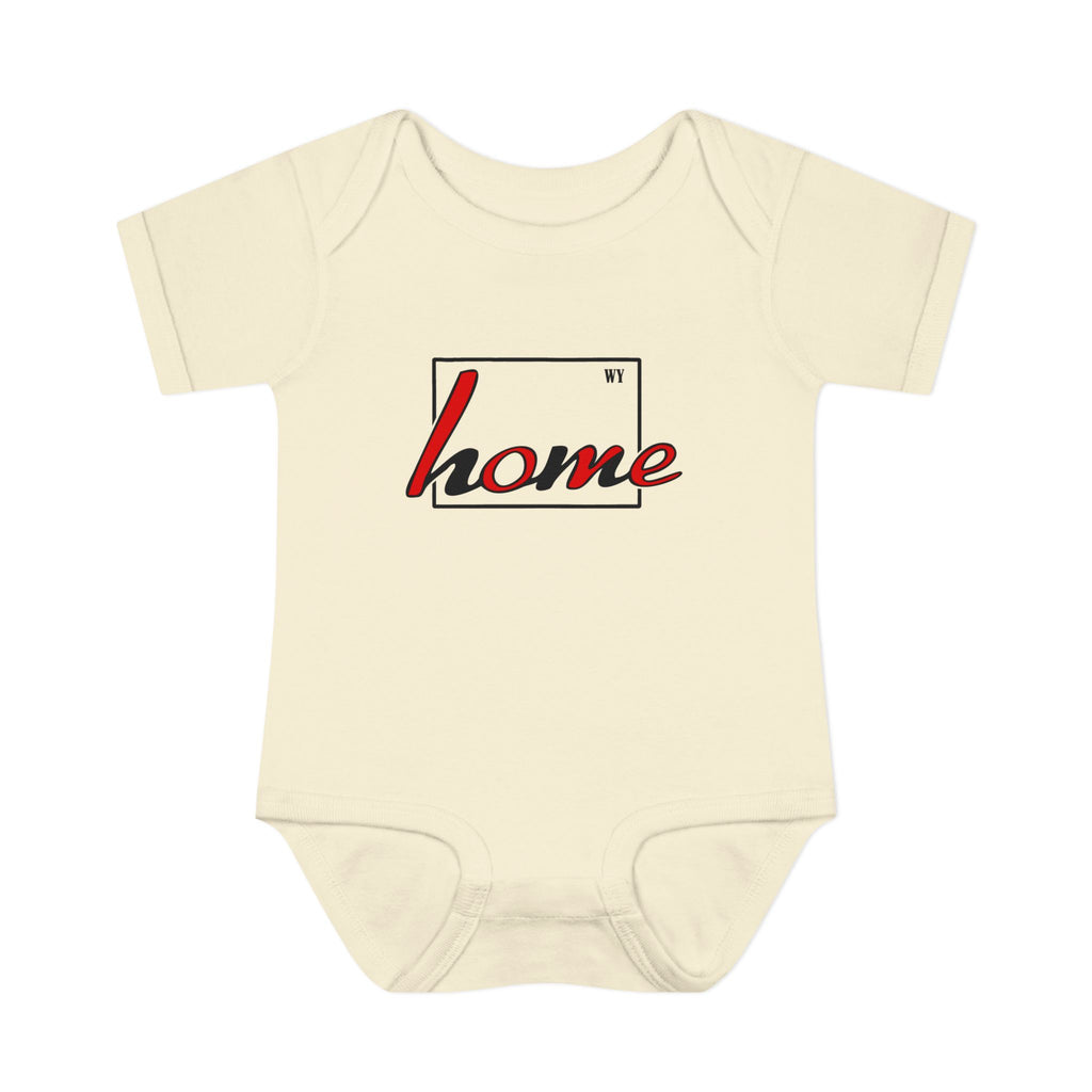 Home Script Infant Bodysuit — Cozy Newborn Baby One-Piece