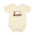 Home Script Infant Bodysuit — Cozy Newborn Baby One-Piece