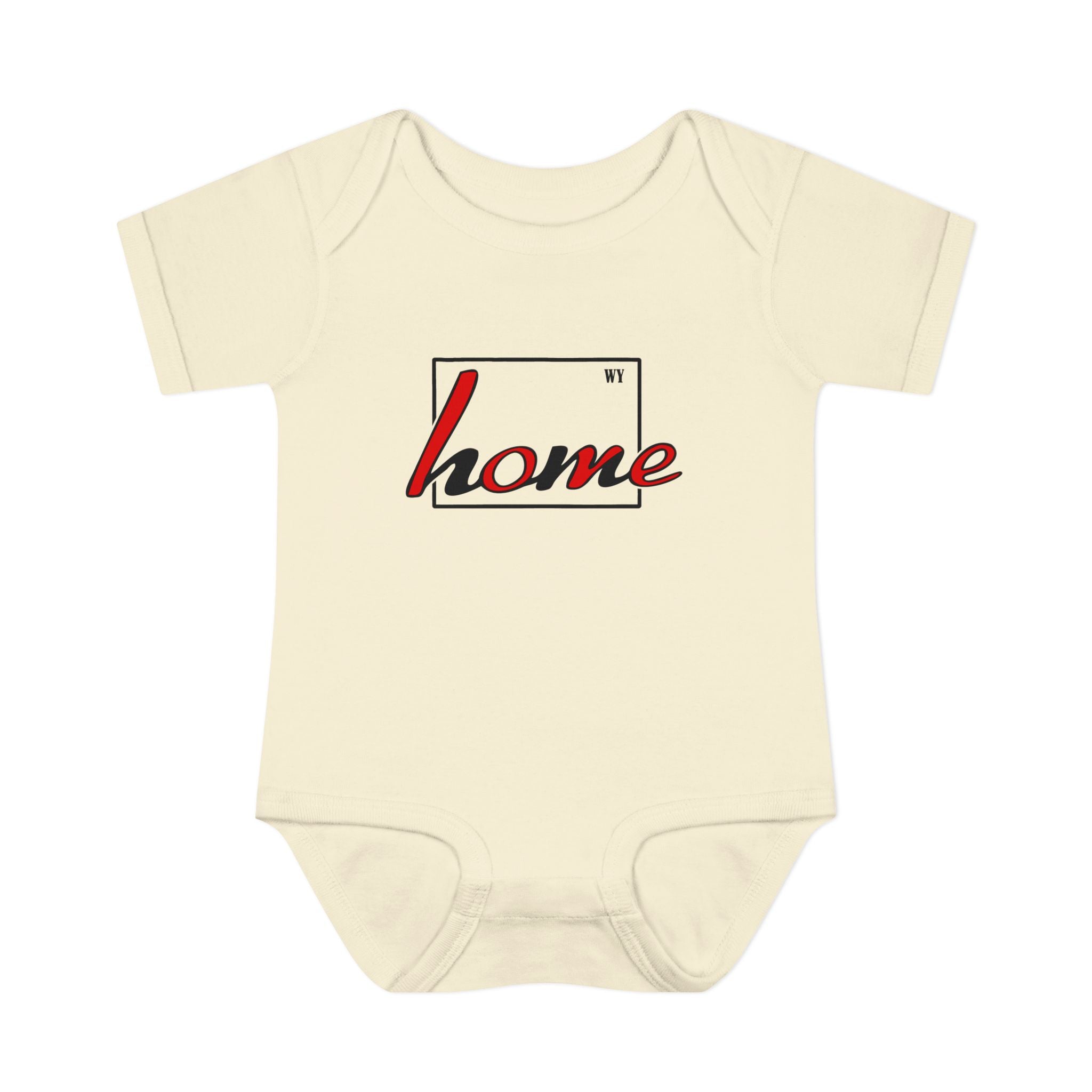 Home Script Infant Bodysuit — Cozy Newborn Baby One-Piece