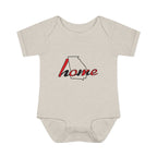 Georgia 'Home' Infant Bodysuit — Baby Onesie with State Outline