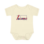 Oklahoma 'Home' Infant Bodysuit — Baby Onesie with State Outline