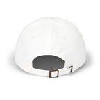 Home Plate Cap — Minimal White Embroidered Baseball/Softball Hat