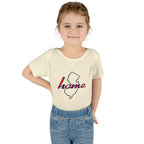 New Jersey 'Home' Infant Bodysuit — Baby Onesie with State Outline