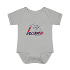 Michigan 'Home' Infant Bodysuit — Baby Onesie with State Outline