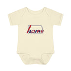 Kentucky 'Home' Infant Bodysuit — Baby Onesie with State Outline