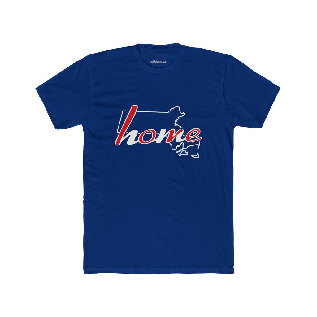 Massachusetts - Home and Love Script Tee