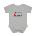Pennsylvania 'Home' Infant Bodysuit — Baby Onesie with State Outline