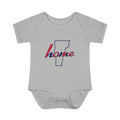 Vermont 'Home' Infant Bodysuit — Baby Onesie with State Outline