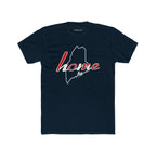 Maine - Home and Love Script Tee