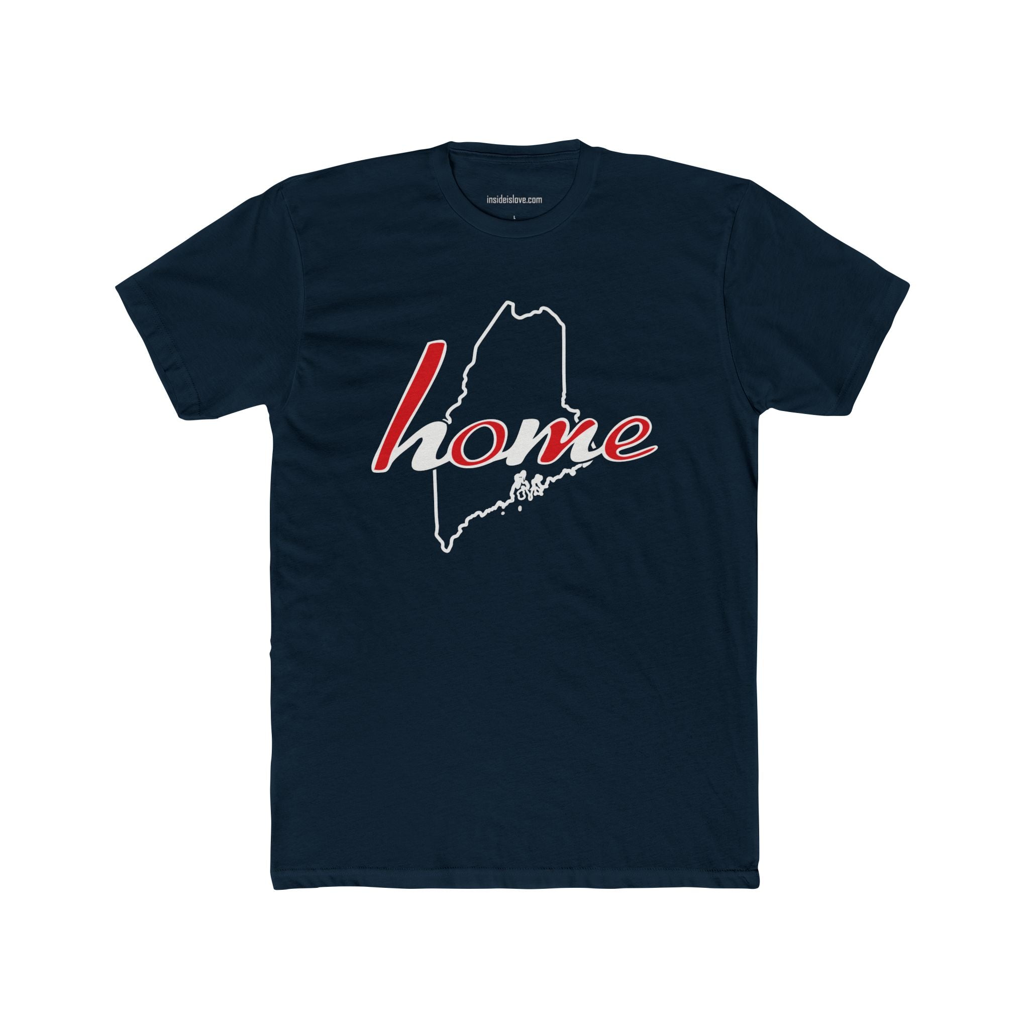 Maine - Home and Love Script Tee