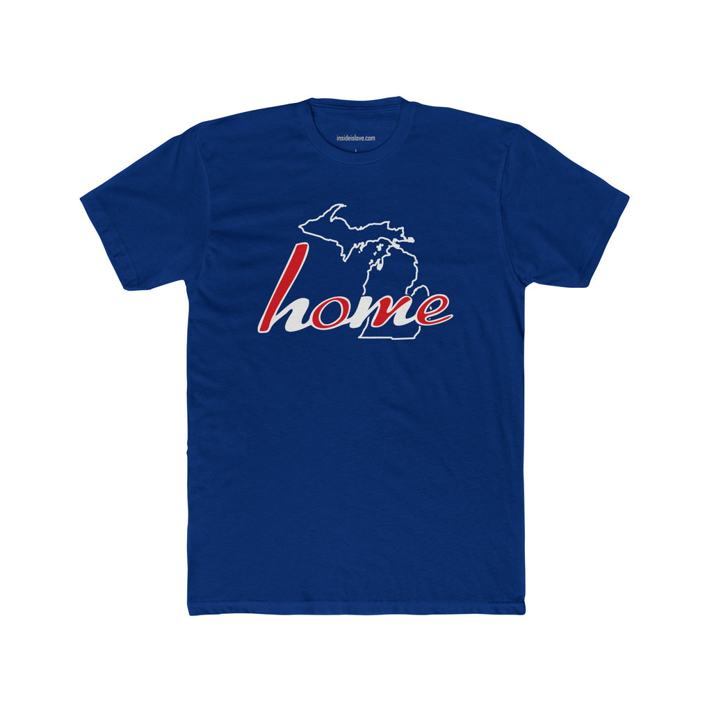 Michigan - Home and Love Script Tee