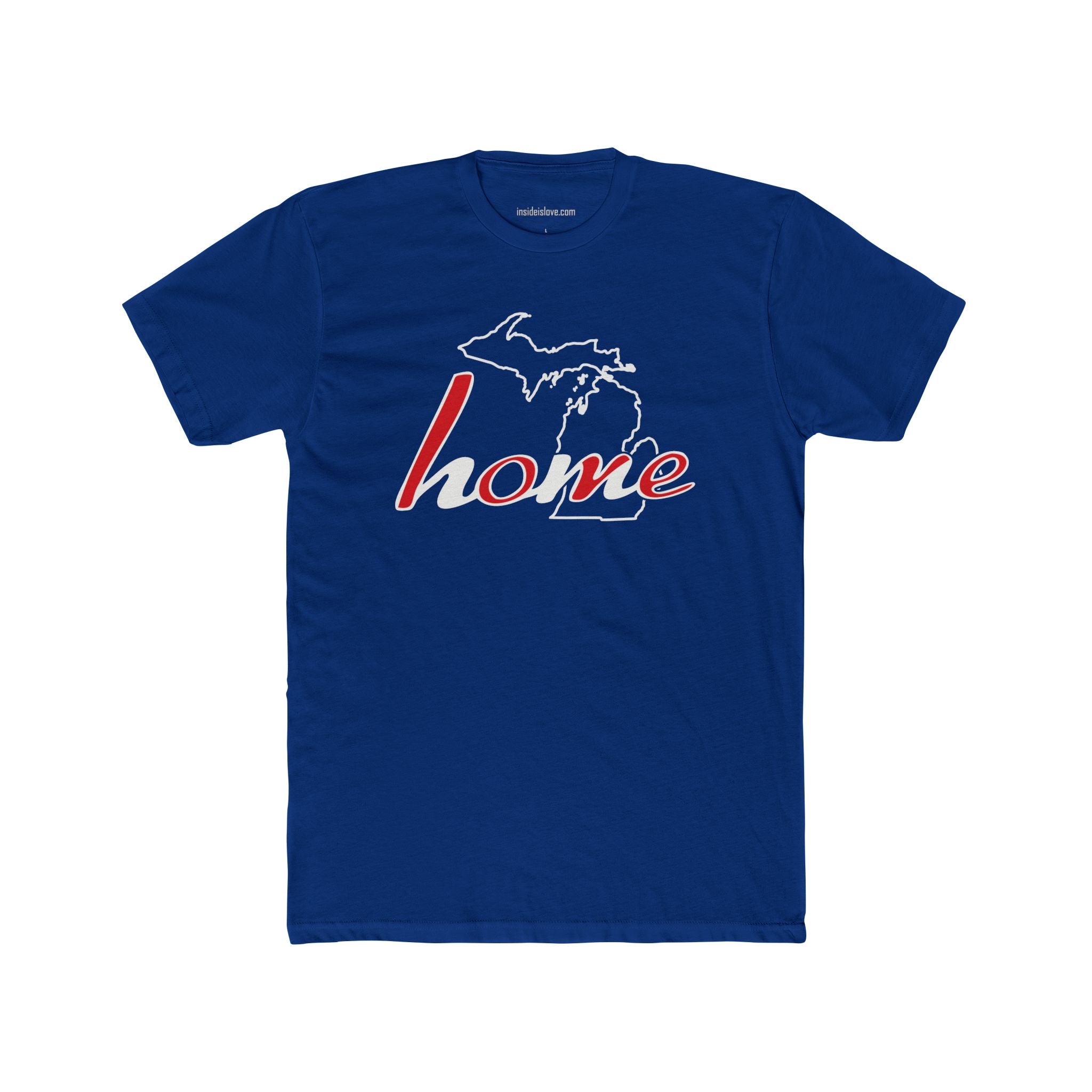 Michigan - Home and Love Script Tee