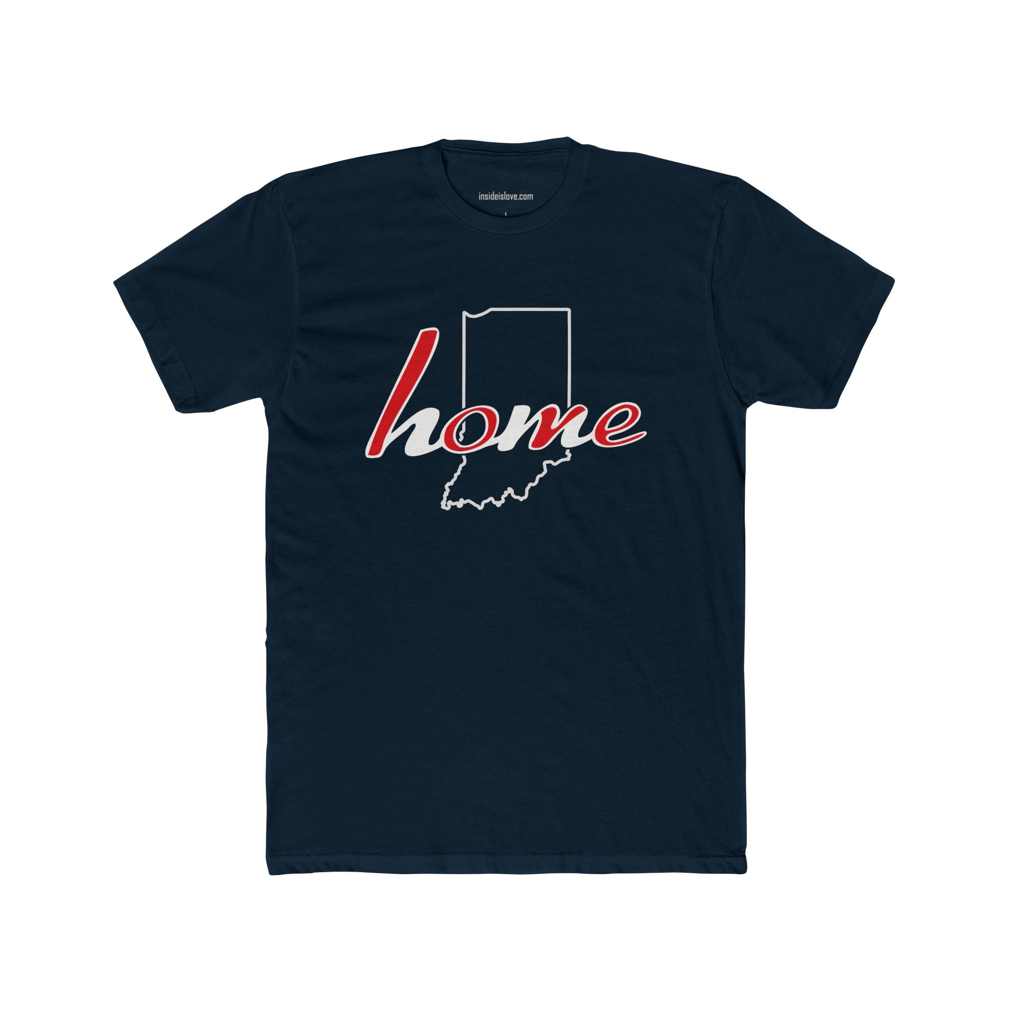 Indiana - Home and Love Script Tee