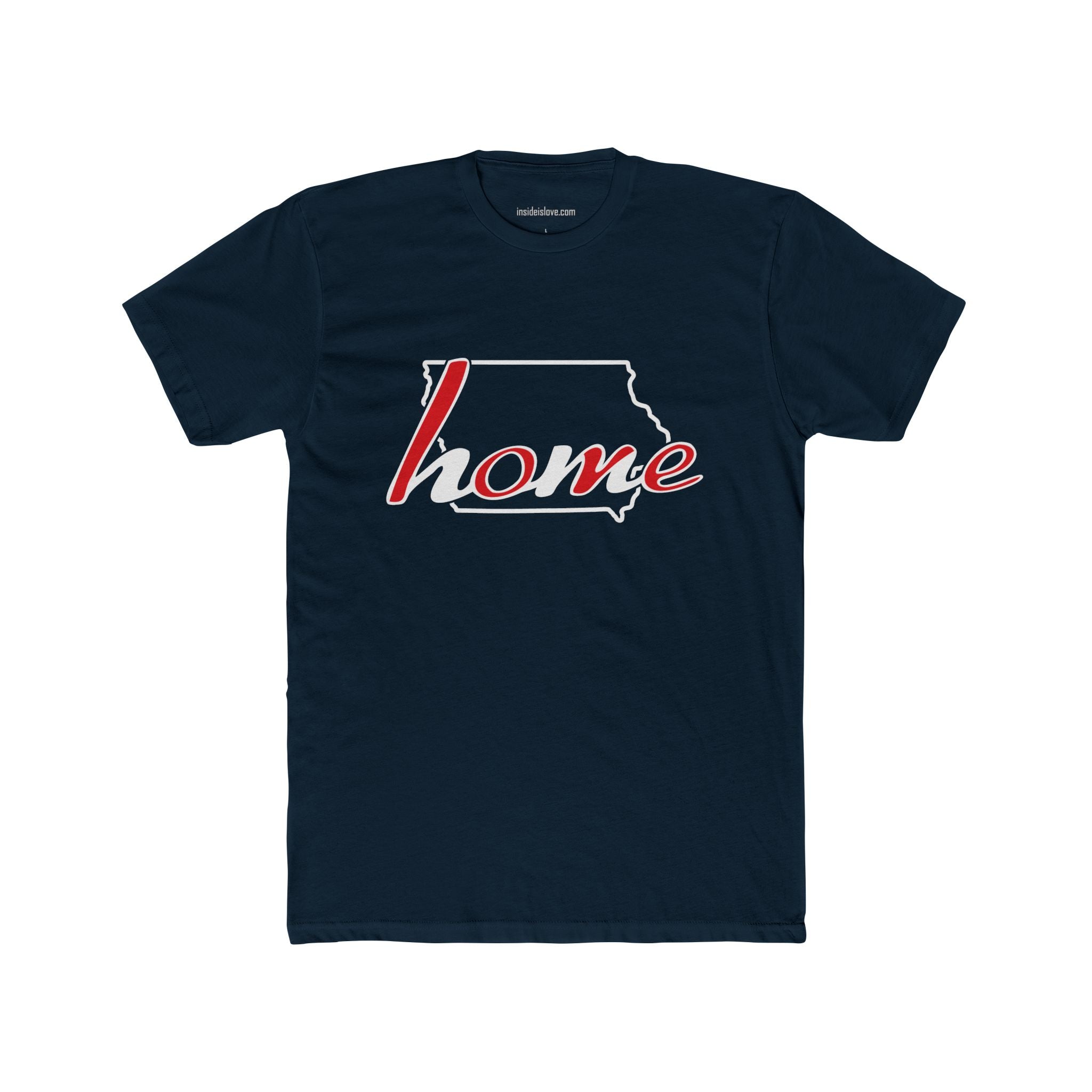 Iowa - Home and Love Script Tee