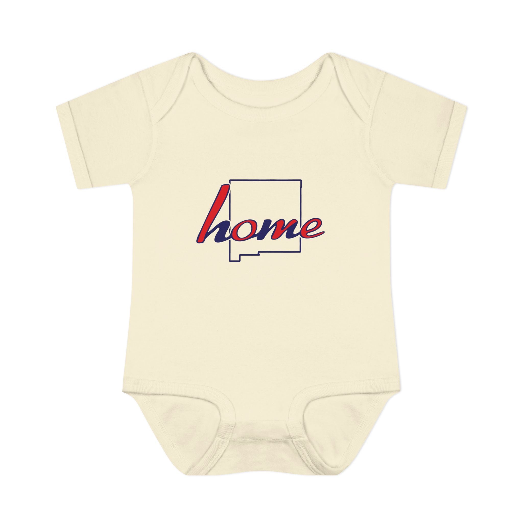 New Mexico 'Home' Infant Bodysuit — Baby Onesie with State Outline